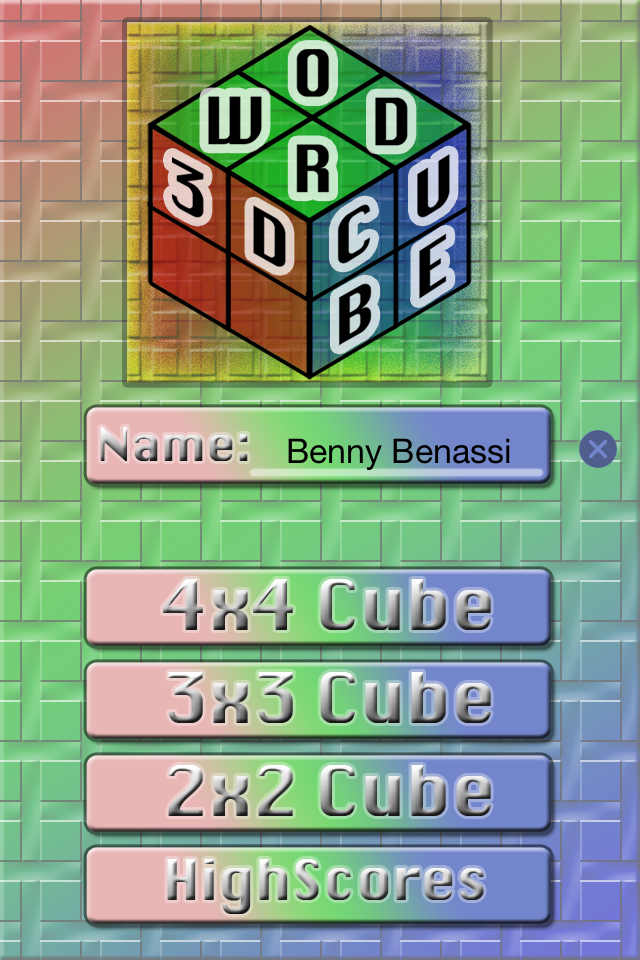Screenshot 3D Word Cube Screenshot 3D Word Cube